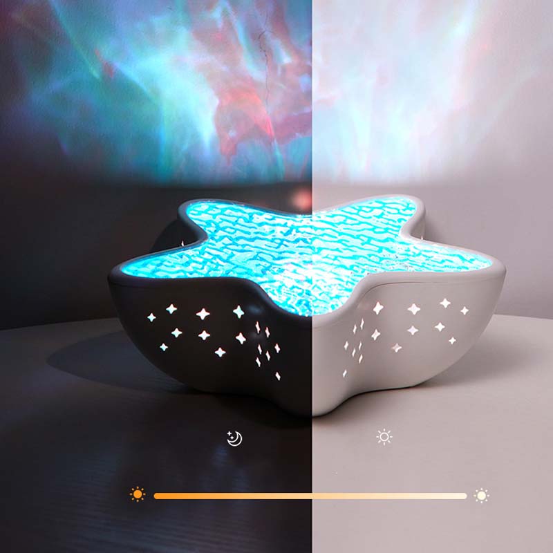 💘Valentijnsaanbieding: 50% Korting! 🐚 Zeester Oceaanprojectorlamp – 7 Kleuren Aurora & Rustgevende Waterrimpels! - Image 12