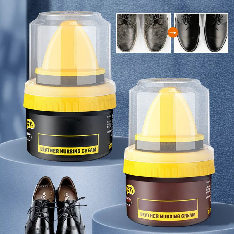 ✨ Leder Reparatie Crème & Schoenpoets – Professionele Kleurherstel, Sneldrogend & Veelzijdig (Oud Leer Nieuw Maken in Minuten!) - Image 2