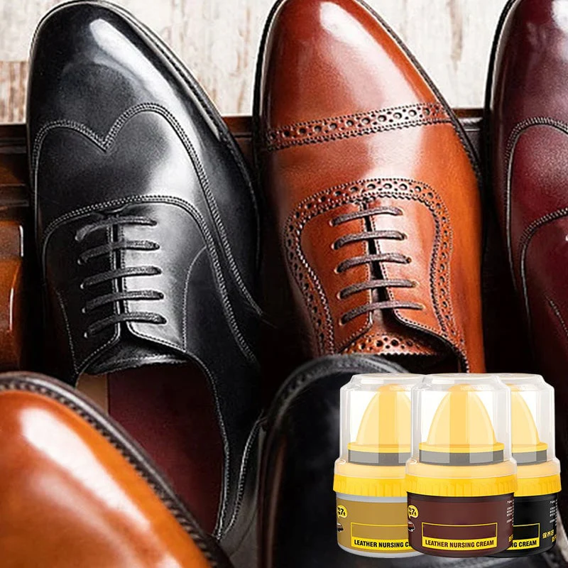 ✨ Leder Reparatie Crème & Schoenpoets – Professionele Kleurherstel, Sneldrogend & Veelzijdig (Oud Leer Nieuw Maken in Minuten!) - Image 4