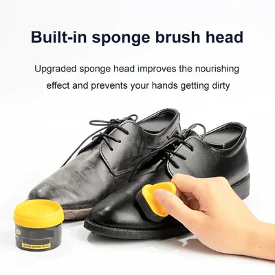 ✨ Leder Reparatie Crème & Schoenpoets – Professionele Kleurherstel, Sneldrogend & Veelzijdig (Oud Leer Nieuw Maken in Minuten!) - Image 6