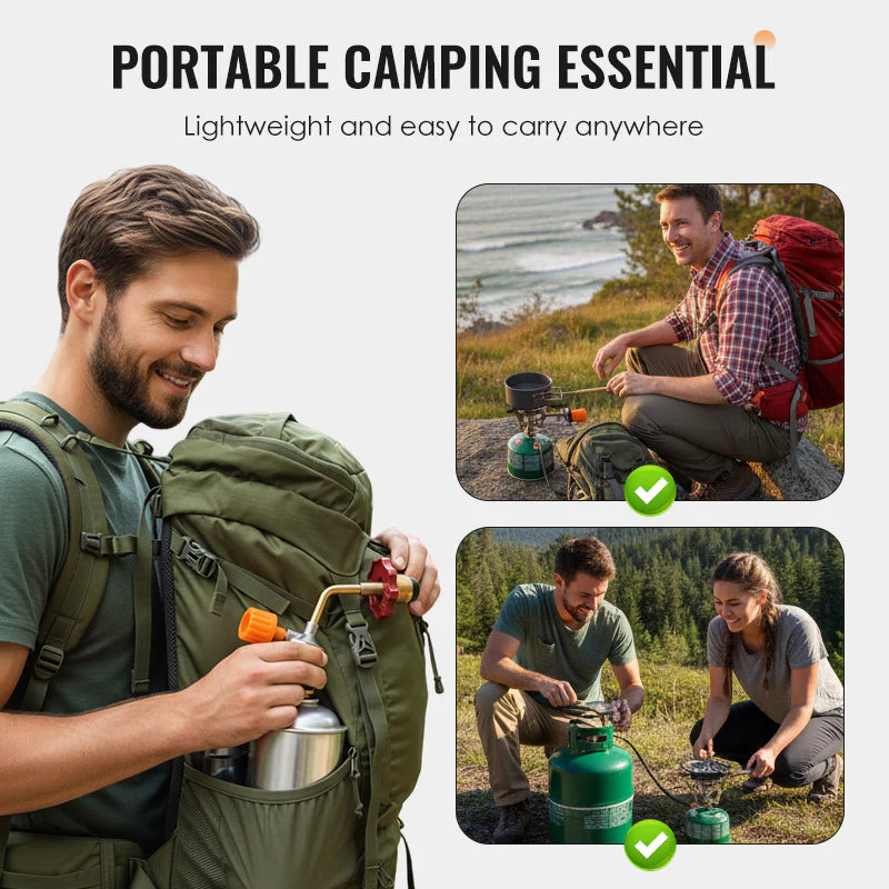 🎄Kerstdeal ALTIJD 50% KORTING!💰 Besparend Gasfles Adapter: Voor Outdoor & Thuis – Duurzame Metaalconstructie + Veilig Vulproces! - Image 5