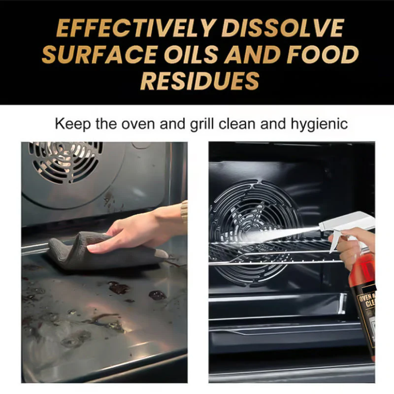 🎉Nieuwjaars Cadeau 50% KORTING!🧼Krachtige Oven- & Grillreinigingsspray: Effortloos Vet & Voedselresten Verwijderen – Zonder Hard Schrobben! - Image 5
