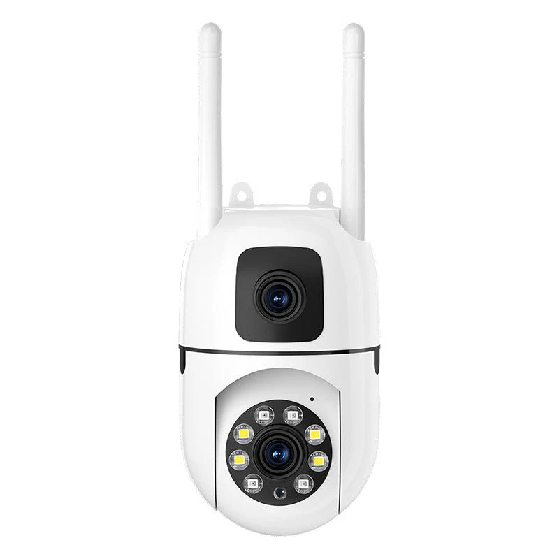 💘Valentijnsaanbieding: 50% Korting!📸 Dubbele Lens 4K Beveiligingscamera – 360° Tracking & Full-Color Nachtzicht! - Image 9