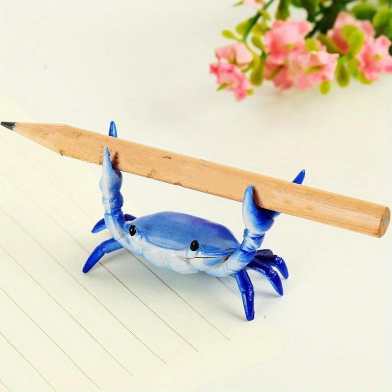 🎉Nieuwjaars Cadeau 50% KORTING!🦀Schattige Krab Pennenhouder - Multifunctioneel (Pennen, Sleutels, Bril) & Decoratief: Perfect Als Kantoorcadeau! - Image 6