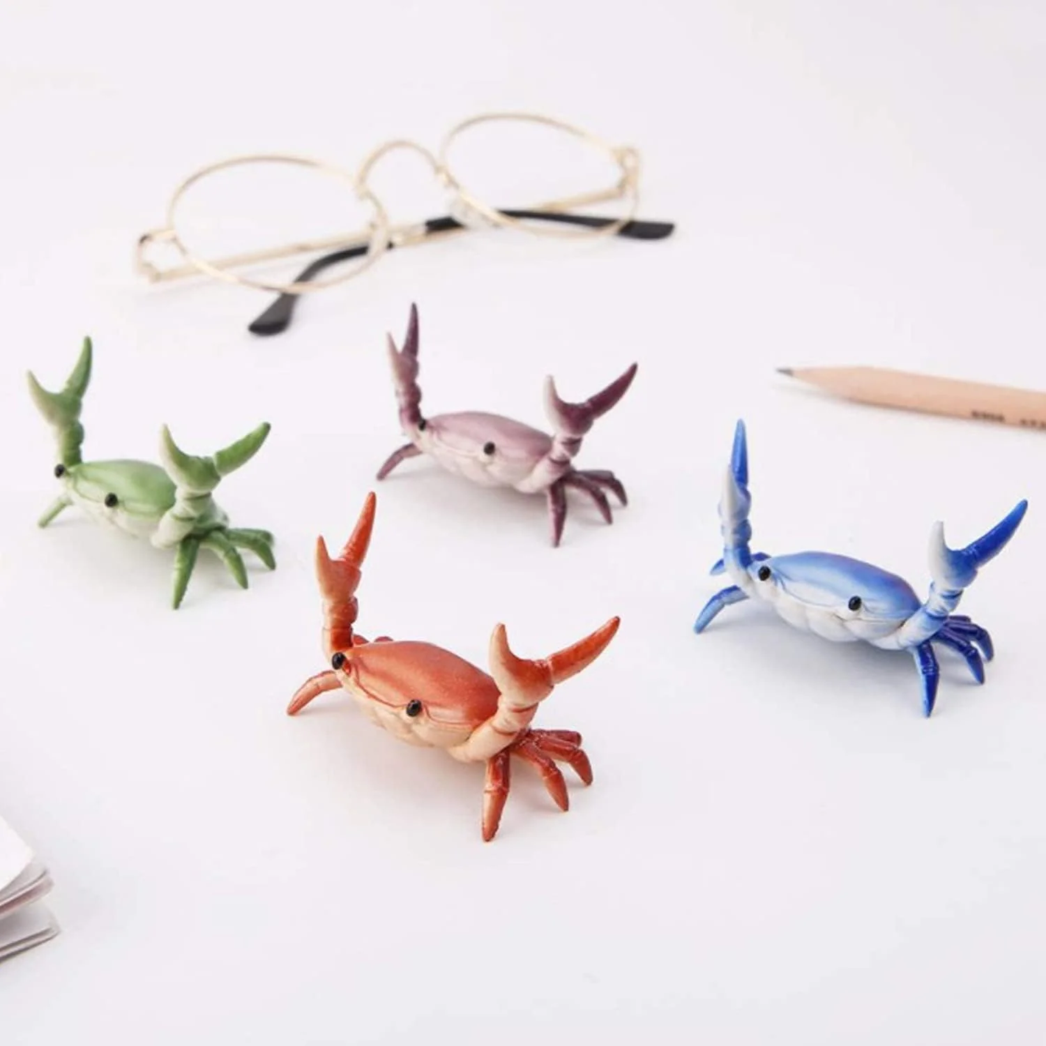 🎉Nieuwjaars Cadeau 50% KORTING!🦀Schattige Krab Pennenhouder - Multifunctioneel (Pennen, Sleutels, Bril) & Decoratief: Perfect Als Kantoorcadeau! - Image 7