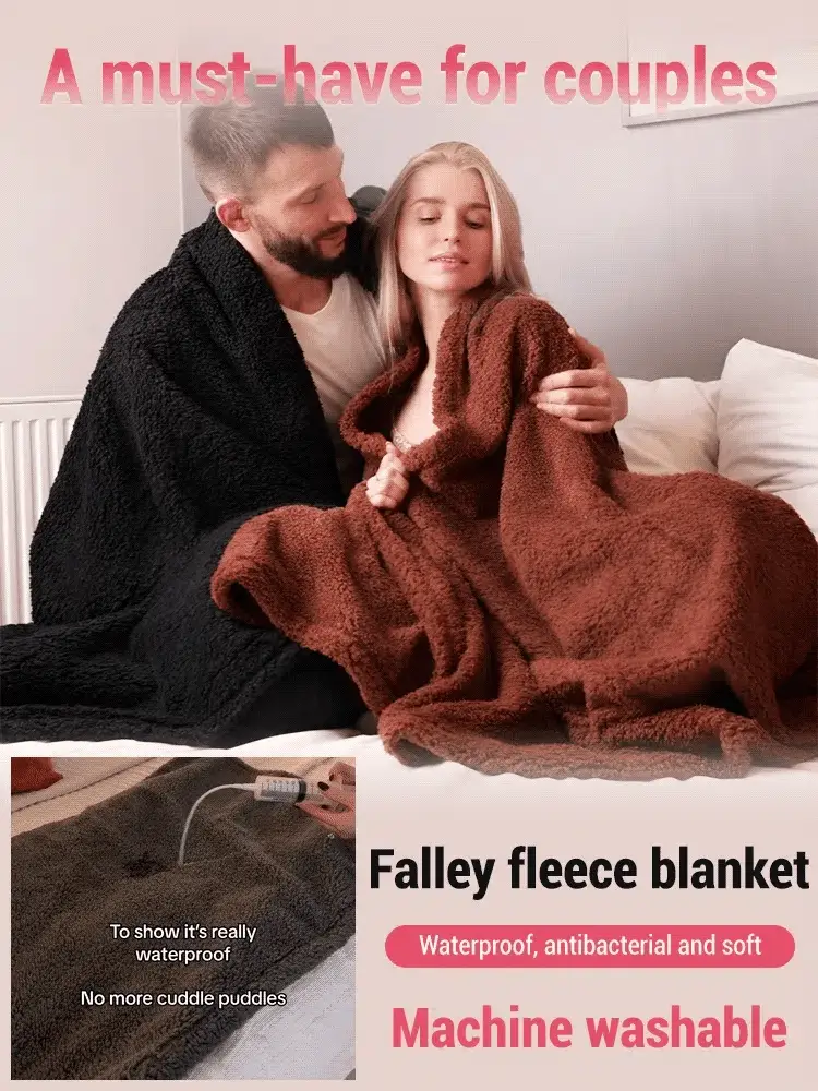 🎉Nieuwjaars Cadeau 50% KORTING!🛌 Waterdichte & Zachte Flanellen Deken voor Onbezorgde Intieme Momenten!
