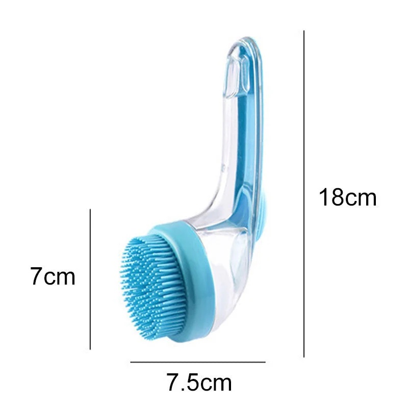 🌞Fris De Lente In Met 50% Korting!🐾 Huisdieren Badborstel met Lange Steel & Shampoodispenser – 2 Borstelopties & Zacht Schrobben voor Painless Wasbeurten! - Image 8