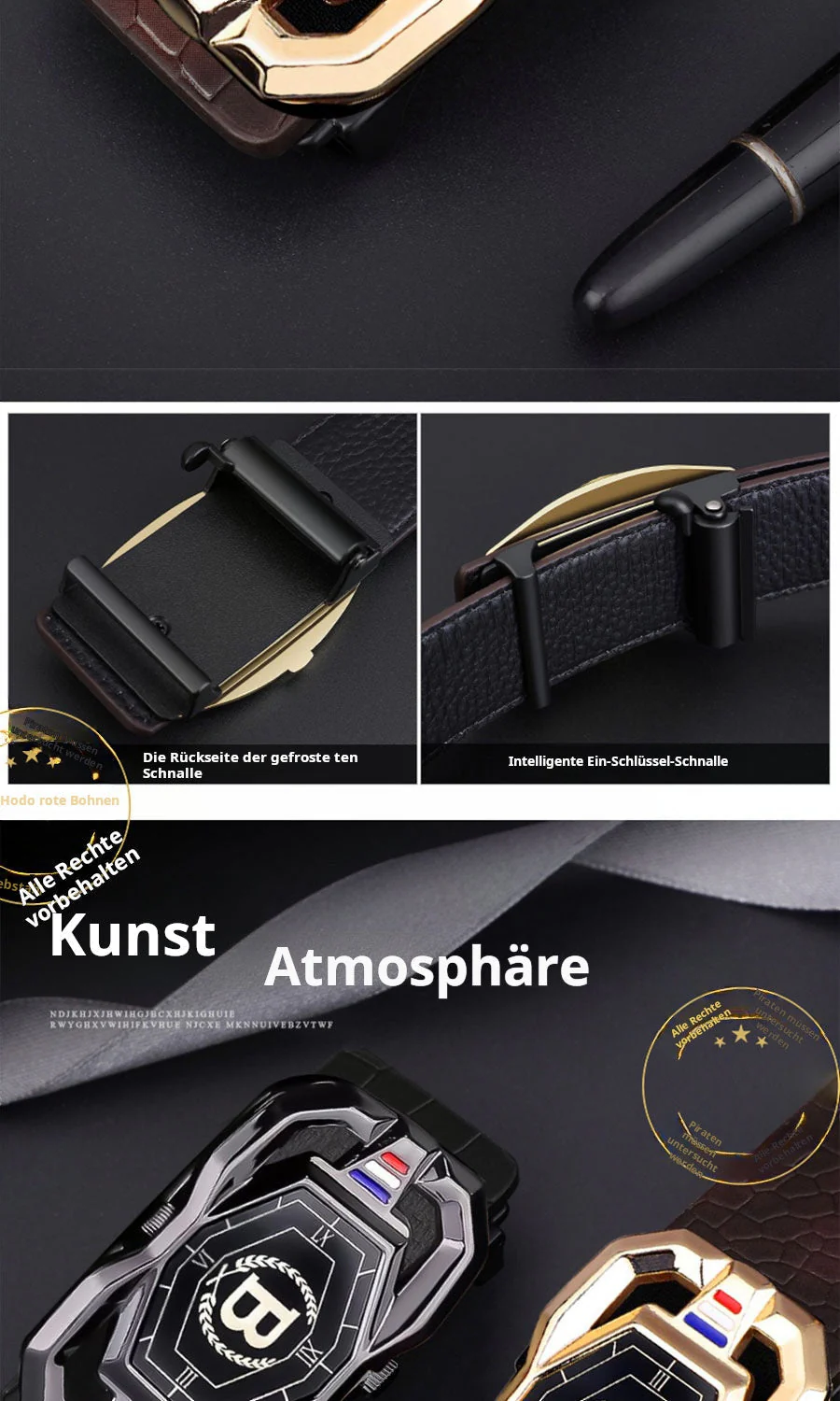 🎉Nieuwjaars Cadeau 50% KORTING!🐊Luxe Leren Herenriem (Krokodillenpatroon + Automatische Gesp) – Stylisch & Gemakkelijk Te Gebruiken: Perfect Voor Formalen & Informele Occasies! - Image 12