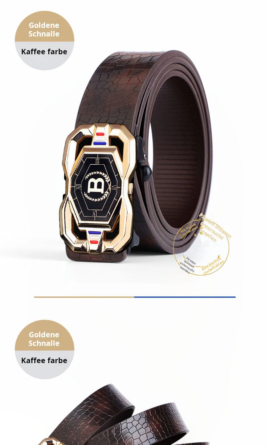 🎉Nieuwjaars Cadeau 50% KORTING!🐊Luxe Leren Herenriem (Krokodillenpatroon + Automatische Gesp) – Stylisch & Gemakkelijk Te Gebruiken: Perfect Voor Formalen & Informele Occasies! - Image 17