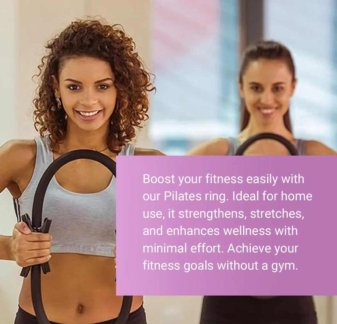💘Valentijnsaanbieding: 50% Korting!🌀 Pilates Ring – Versterk Core Kracht & Houding, Lichtgewicht & Draagbaar! - Image 4