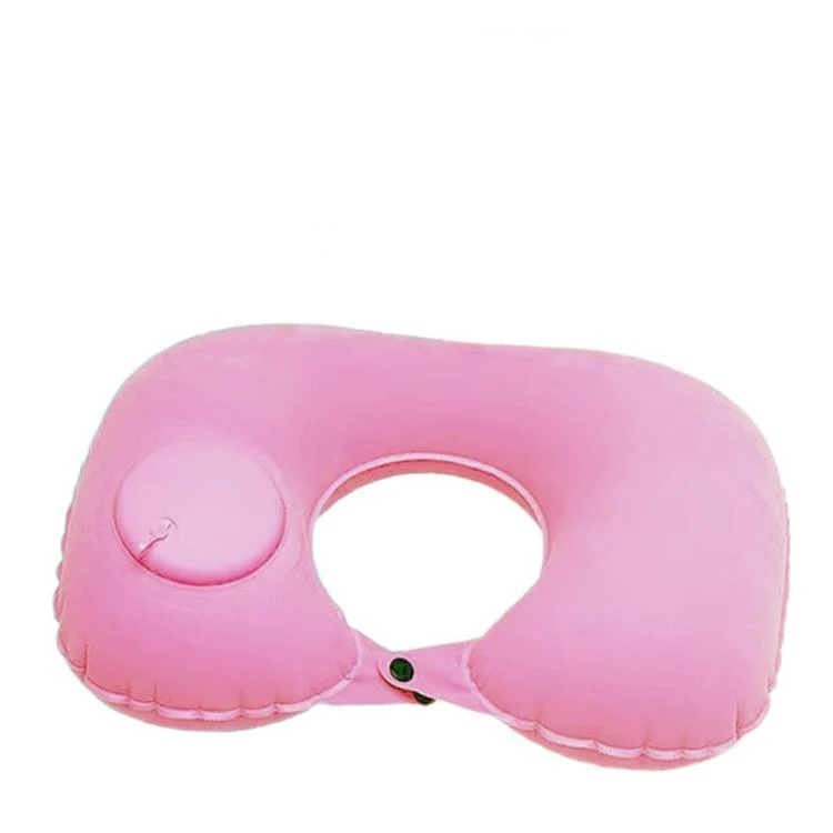 🎉Nieuwjaars Cadeau 50% KORTING!🚄Opblaasbaar U-vormig Reiskussen (Pers Type) - Ingesloten Pomp (30s Opblazen) + Compact Draagbaar: Comfortabel Tijdens Trein/Autoreizen! - Image 10
