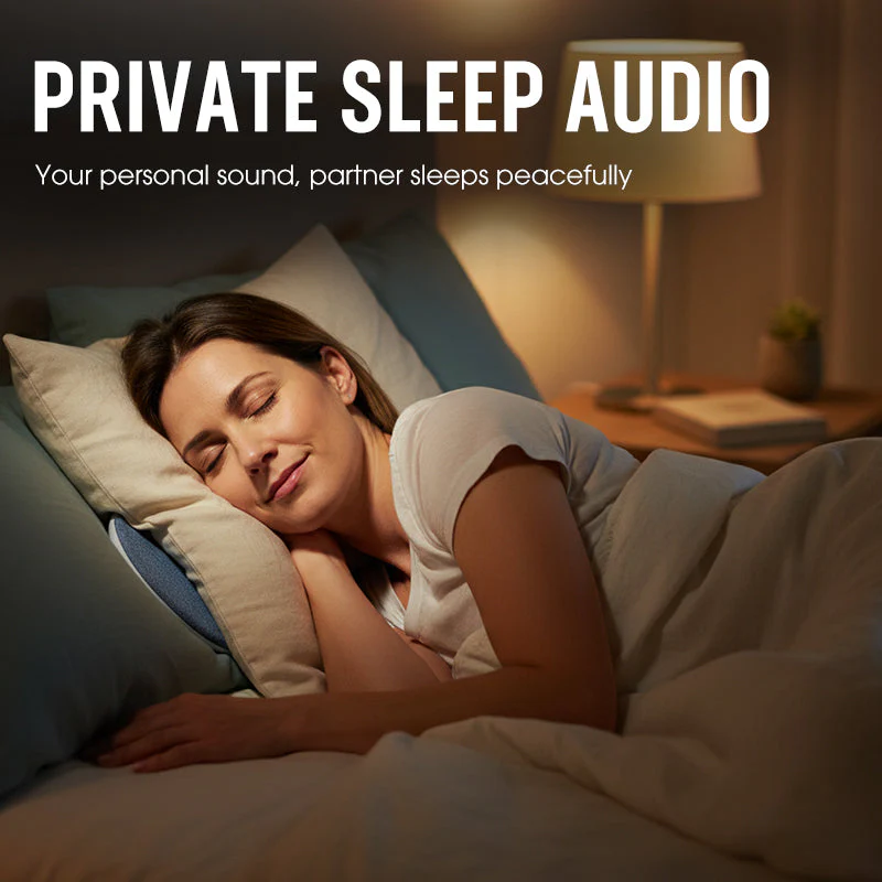 💘Valentijnsaanbieding: 50% Korting! 🎧Kussenspeaker voor Slaap – Privé Luisterervaring zonder Partner te Storen!