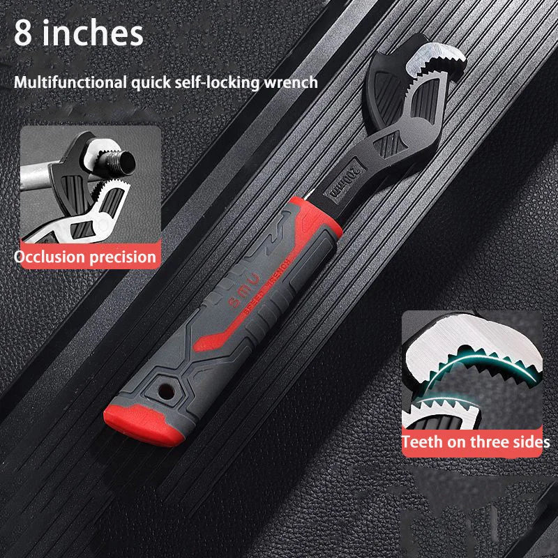 🎉Nieuwjaars Cadeau 50% KORTING!🔧6-inch Industriële Multifunctionele Zelfborgende Pijptang – Eenzijdig Bedienbaar & Sterke Grip: Perfect Voor Loodgieterswerk/Constructie! - Image 13