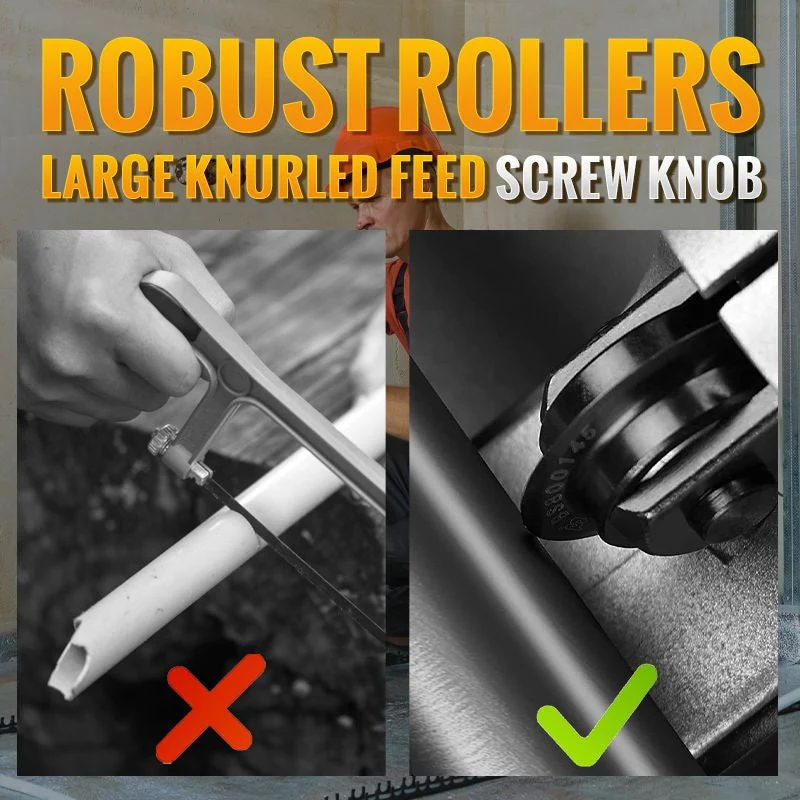 🎄Kerstdeal ALTIJD 50% KORTING!🔧 Pijpsnijder Met Extra Scherp Mes: Schone Snijden in Kleine Ruimtes – Makkelijk Voor PVC, Koper & Staal！ - Image 5