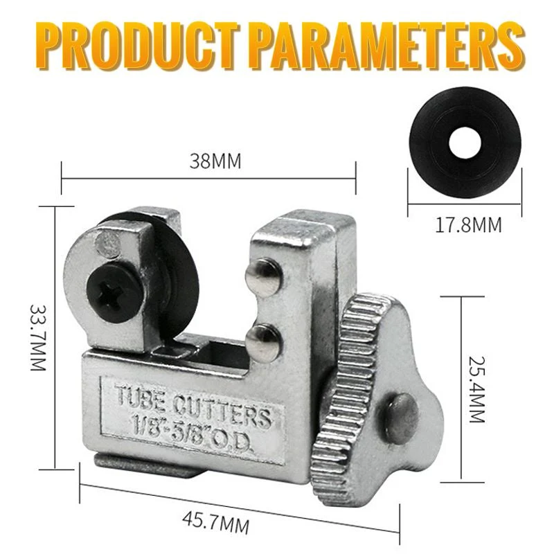 🎄Kerstdeal ALTIJD 50% KORTING!🔧 Pijpsnijder Met Extra Scherp Mes: Schone Snijden in Kleine Ruimtes – Makkelijk Voor PVC, Koper & Staal！ - Image 8