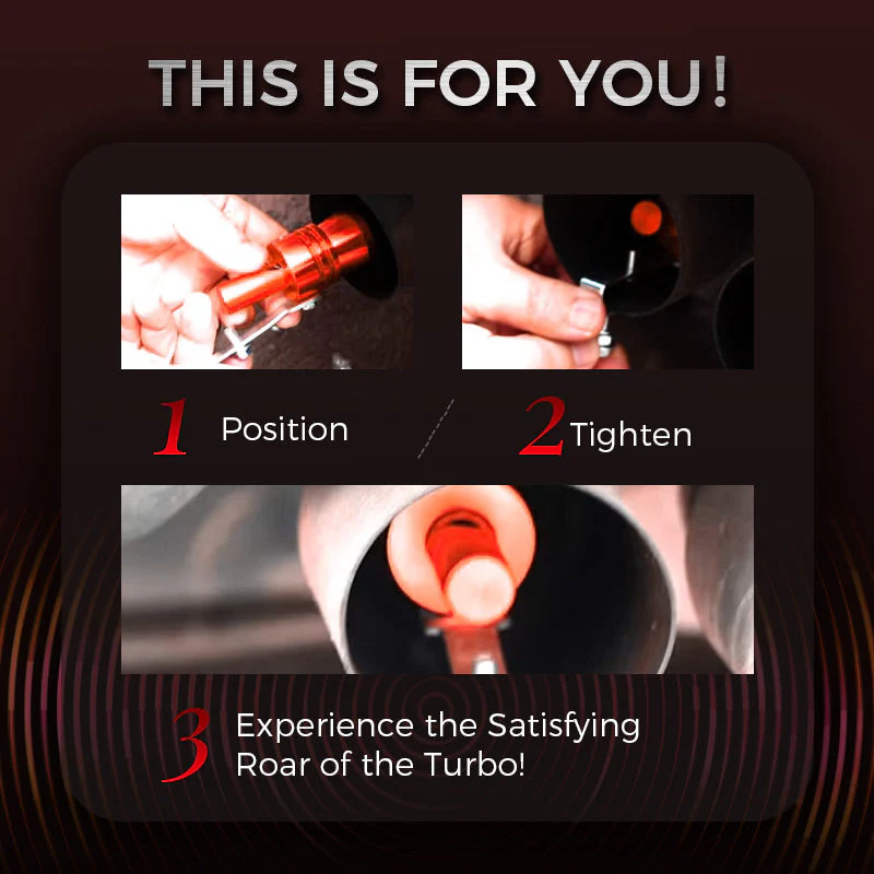 🎄Kerstdeal ALTIJD 50% KORTING!🏍️🔊 Turbo Sound Simulator-Fluitje – Racewagen Geluid, Militaire Kwaliteit & Universeel Compatibel(Auto's/Motoren/SUV's!) - Image 4