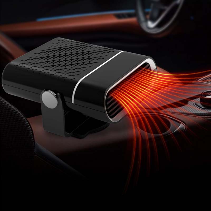 🚗🔥 2-in-1 Draagbare Autoverwarming met 360° Rotatie – Snel Ontdooien, Verwarming & Ventilatie, Stil & Draagbaar voor Winter & Zomer!