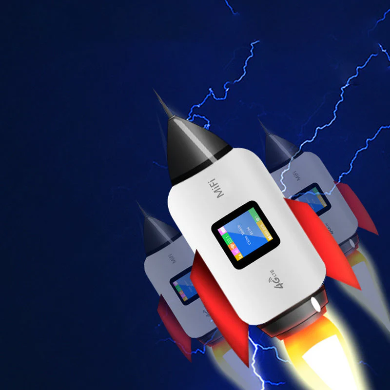 📱🌐 Draagbare Mobiele Draadloze WiFi – Overal Snel Internet, Meerdere Apparaten Ondersteunen & Lange 3000mAh Batterij (Compact Reisvriendelijk)! - Image 3