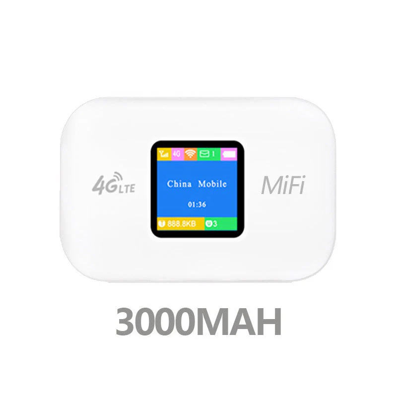 📱🌐 Draagbare Mobiele Draadloze WiFi – Overal Snel Internet, Meerdere Apparaten Ondersteunen & Lange 3000mAh Batterij (Compact Reisvriendelijk)! - Image 9