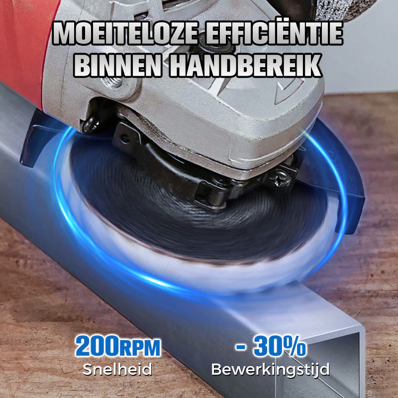 🎉Nieuwjaars Cadeau 50% KORTING!🪚Vilten Polijstschijf Met Klep - Hoogwaardig Wol (115/125mm) & Hoogglans Effect: Voor Metaal, Hout & Autowerk! - Image 4