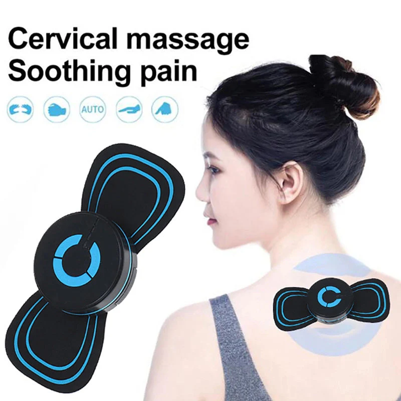 🎉Nieuwjaars Cadeau 50% KORTING!🛋️ Draagbare mini-massager: 6 standen + microstroom – ontspan overal (nek, schouders & meer) - Image 2