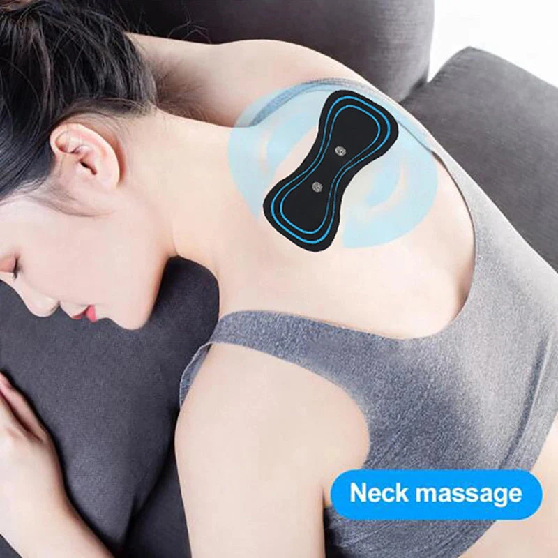 🎉Nieuwjaars Cadeau 50% KORTING!🛋️ Draagbare mini-massager: 6 standen + microstroom – ontspan overal (nek, schouders & meer) - Image 3