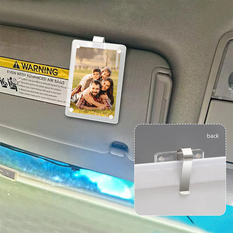 💘Valentijnsaanbieding: 50% Korting! 🖼️Draagbare Magnetische Acryl Fotolijst – Voor Auto & Thuis, Altijd Dierbare Herinneringen in Zicht! - Image 3