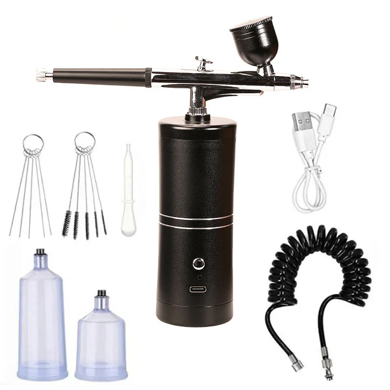 🎉Nieuwjaars Cadeau 50% KORTING!🎨Draadloze Draagbare Airbrushset met Compressor – Nauwkeurig Schilderen Overal, Altijd! - Image 11