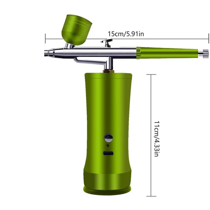 🎉Nieuwjaars Cadeau 50% KORTING!🎨Draadloze Draagbare Airbrushset met Compressor – Nauwkeurig Schilderen Overal, Altijd! - Image 4