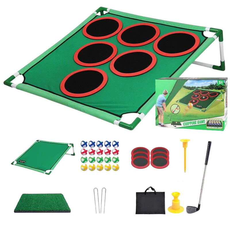 Draagbare golfdoelspel set⛳️👨👩👧👦 Draagbare Golfdoelspel Set voor Kinderen – Ontwikkelt Motorische Vaardigheden, Veelzijdig & Gemakkelijk te Installeren(Perfect voor Gezinsspanning!) - Image 2