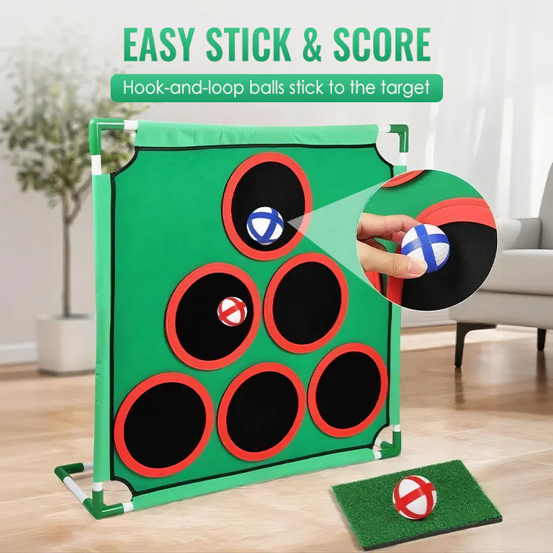 Draagbare golfdoelspel set⛳️👨👩👧👦 Draagbare Golfdoelspel Set voor Kinderen – Ontwikkelt Motorische Vaardigheden, Veelzijdig & Gemakkelijk te Installeren(Perfect voor Gezinsspanning!) - Image 5