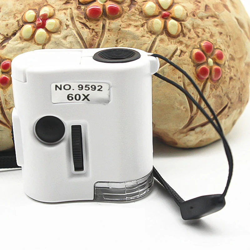 🎄Kerstdeal ALTIJD 50% KORTING!🔍 Draagbare Handmicroscoop (60X) met LED & UV-Verlichting: Compact Dual-Licht voor Detailinspecties！ - Image 10