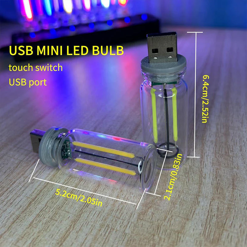 🎉Nieuwjaars Cadeau 50% KORTING!✨ Draagbare Aanraakbediening Glasbol USB Nachtlamp – Instelbare Helderheid, Meerdere Kleuren & Compact (Perfect voor Slaapkamer, Auto of Camping!) - Image 10