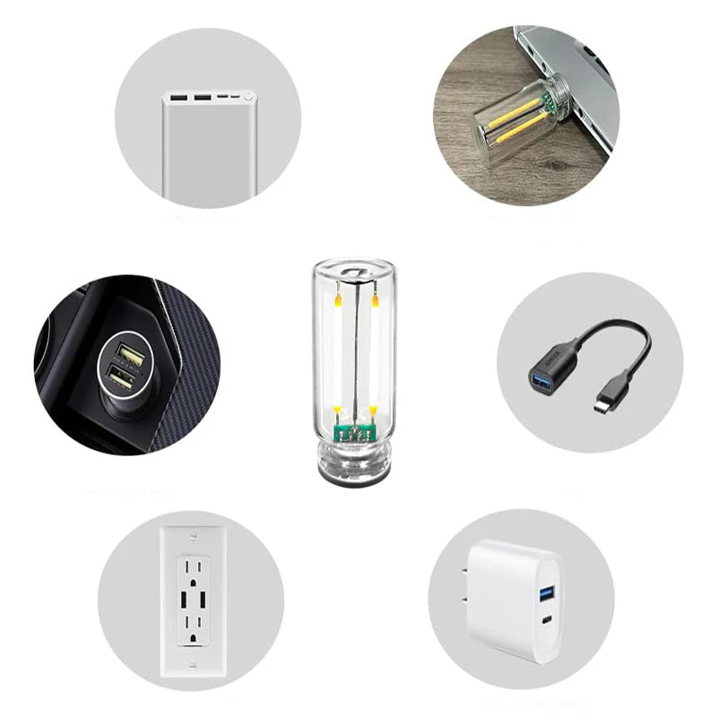 🎉Nieuwjaars Cadeau 50% KORTING!✨ Draagbare Aanraakbediening Glasbol USB Nachtlamp – Instelbare Helderheid, Meerdere Kleuren & Compact (Perfect voor Slaapkamer, Auto of Camping!) - Image 4