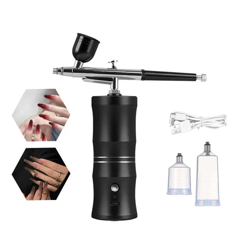 💘Valentijnsaanbieding: 50% Korting! 🖌️Draadloze Elektrische Airbrushkit met Compressor – Draagbaar & Precies voor Creatieve Projecten! - Image 10