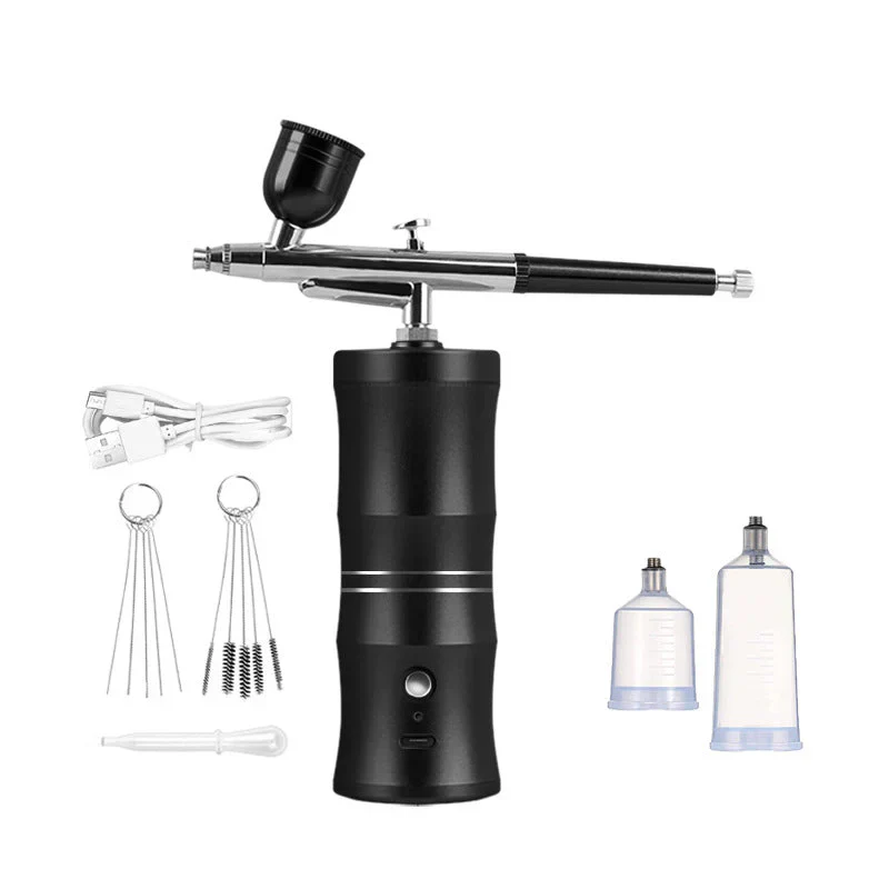💘Valentijnsaanbieding: 50% Korting! 🖌️Draadloze Elektrische Airbrushkit met Compressor – Draagbaar & Precies voor Creatieve Projecten! - Image 11