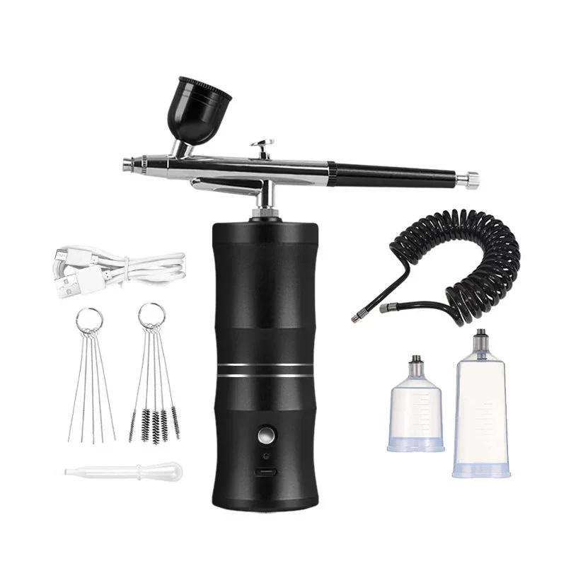 💘Valentijnsaanbieding: 50% Korting! 🖌️Draadloze Elektrische Airbrushkit met Compressor – Draagbaar & Precies voor Creatieve Projecten! - Image 12