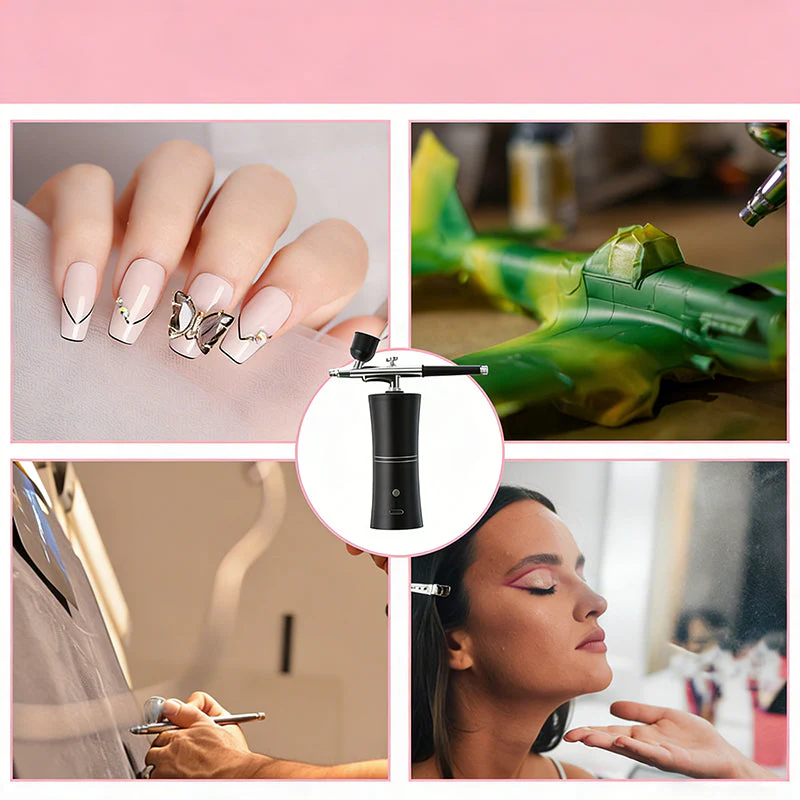 💘Valentijnsaanbieding: 50% Korting! 🖌️Draadloze Elektrische Airbrushkit met Compressor – Draagbaar & Precies voor Creatieve Projecten! - Image 5