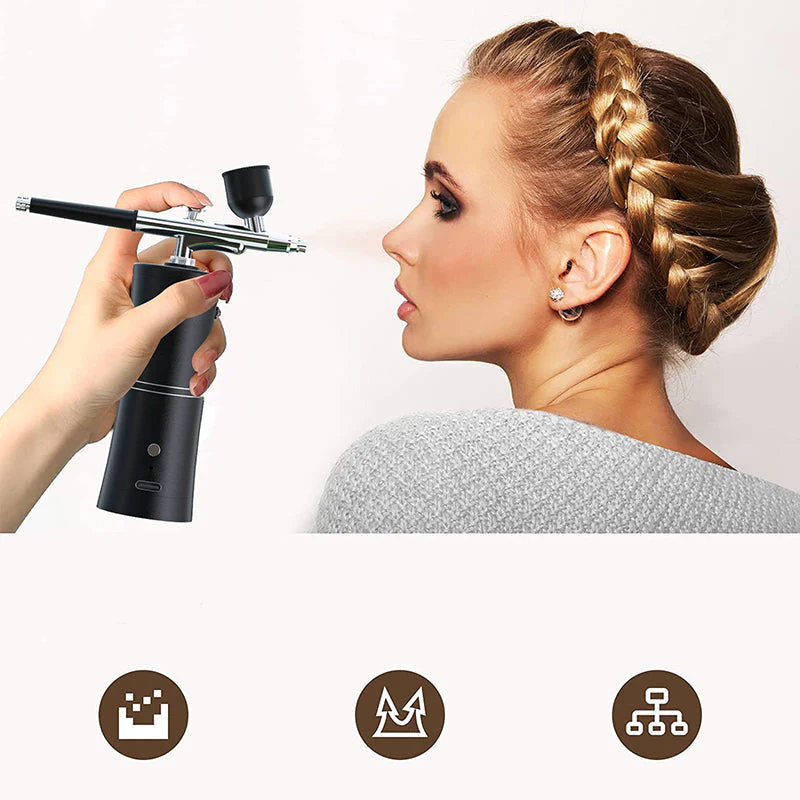 💘Valentijnsaanbieding: 50% Korting! 🖌️Draadloze Elektrische Airbrushkit met Compressor – Draagbaar & Precies voor Creatieve Projecten! - Image 6