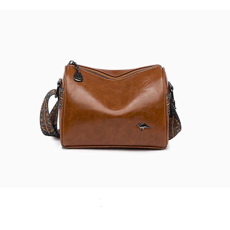 Pousbo® Retro Fashion Lederen Crossbody Schoudertas - Image 3