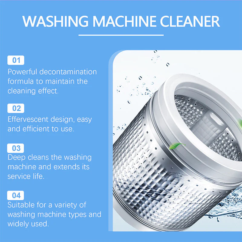 🎉Nieuwjaars Cadeau 50% KORTING!🧼Krachtige Wasmachine Reinigingstabletten: Diep Reiniging + Geurverwijdering – Verleng Levensduur Van Je Machine! - Image 8