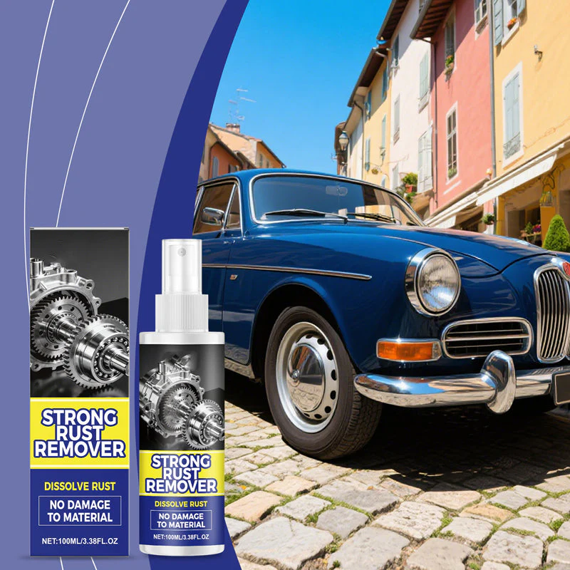 🎉Nieuwjaars Cadeau 50% KORTING!✨Krachtige Auto Roestverwijderingsspray - Roest In Minuten Verwijderen (Zonder Schrobben & Lakschade!)