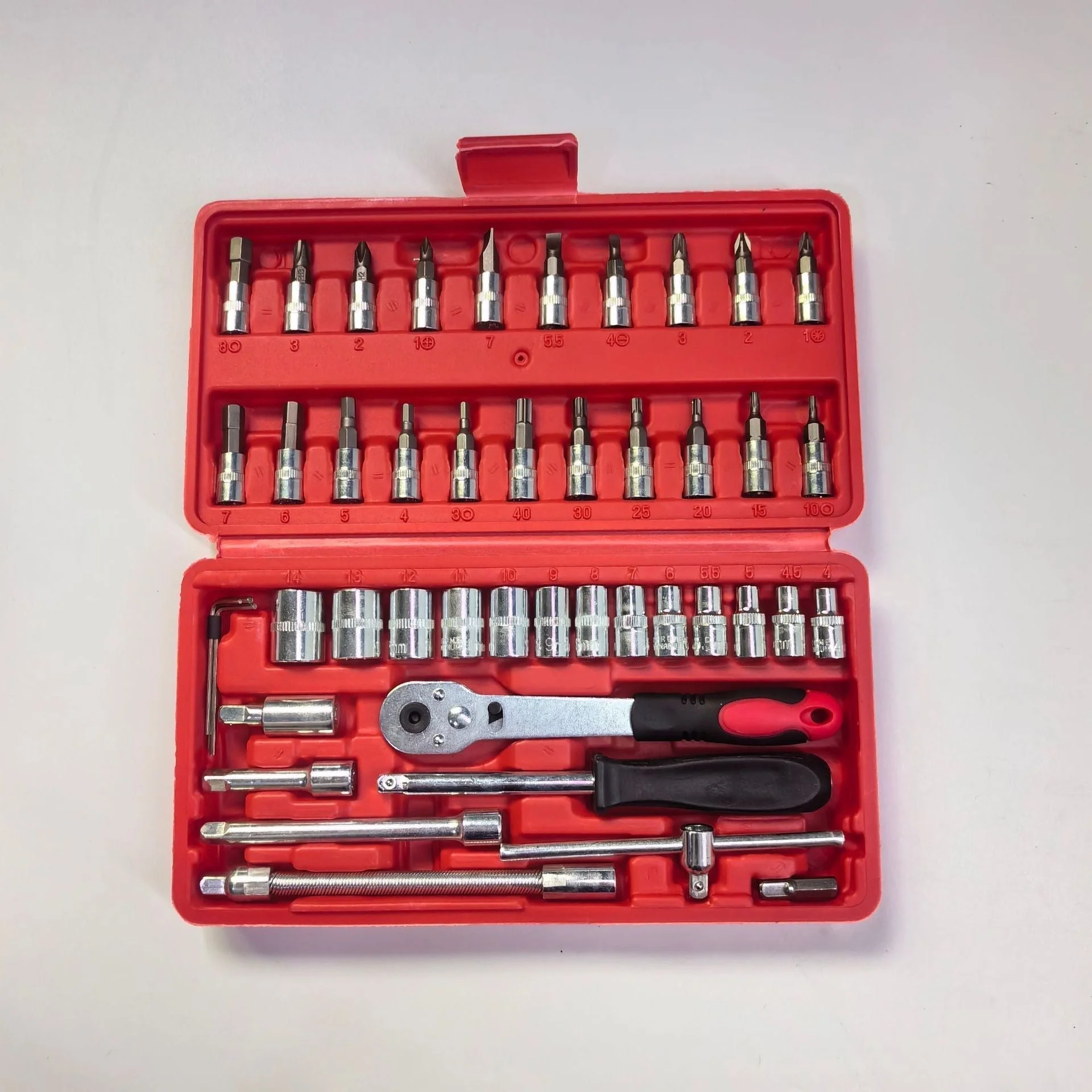 🎉Nieuwjaars Cadeau 50% KORTING!🔧 PowerTool Max 46™ – 46-Delige Steeksleutel Set: Jouw Draagbare Werkplaats in Één Koffer! - Image 10