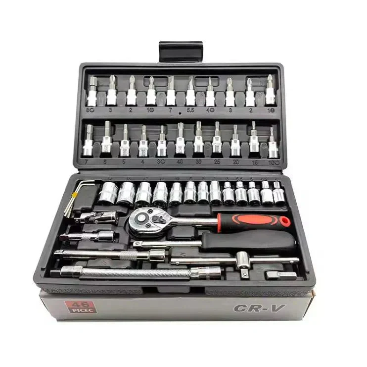 🎉Nieuwjaars Cadeau 50% KORTING!🔧 PowerTool Max 46™ – 46-Delige Steeksleutel Set: Jouw Draagbare Werkplaats in Één Koffer! - Image 8