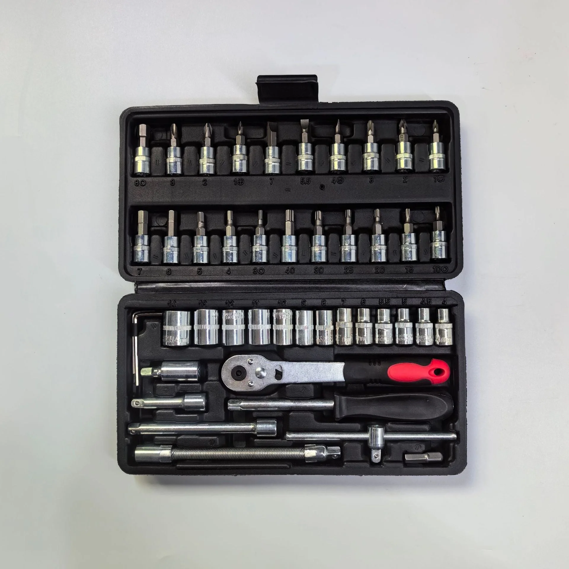 🎉Nieuwjaars Cadeau 50% KORTING!🔧 PowerTool Max 46™ – 46-Delige Steeksleutel Set: Jouw Draagbare Werkplaats in Één Koffer! - Image 9