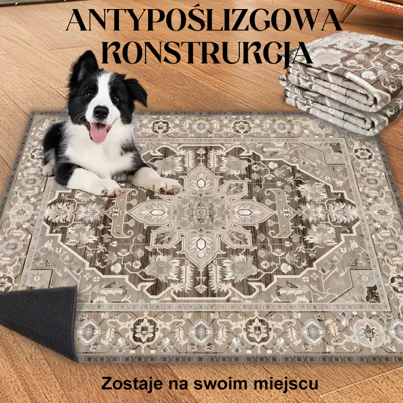 🐾🧺 Wasbare Boho-stijl Huisdiermat – Multifunctioneel, Snelle Absorptie & Antislip（Perfect voor Hondentraining & Thuisdecoratie!） - Image 3