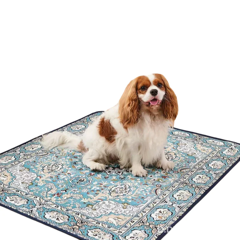 🐾🧺 Wasbare Boho-stijl Huisdiermat – Multifunctioneel, Snelle Absorptie & Antislip（Perfect voor Hondentraining & Thuisdecoratie!） - Image 9