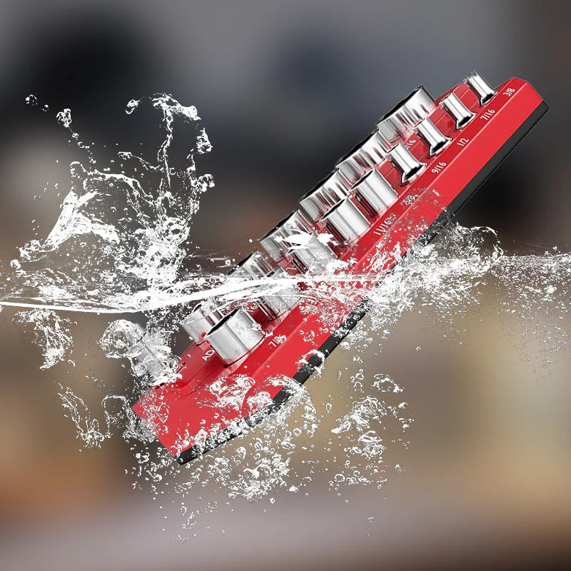 🎉Nieuwjaars Cadeau 50% KORTING!🧰Magnetische Dopsleutelhouder Set (Kleurcodeerd): Sterke Magneet & Ruimtebesparend – Sneller Werk In Elke Werkplaats! - Image 5