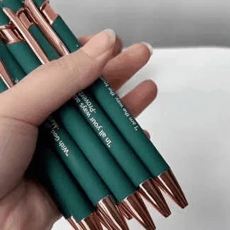 🎄Kerstdeal ALTIJD 50% KORTING!✝️ Premium Comfort Bijbelverspennen (10 stuks): 2-in-1 Pen + Stylus – Elke Met Uniek Bijbelvers - Image 3