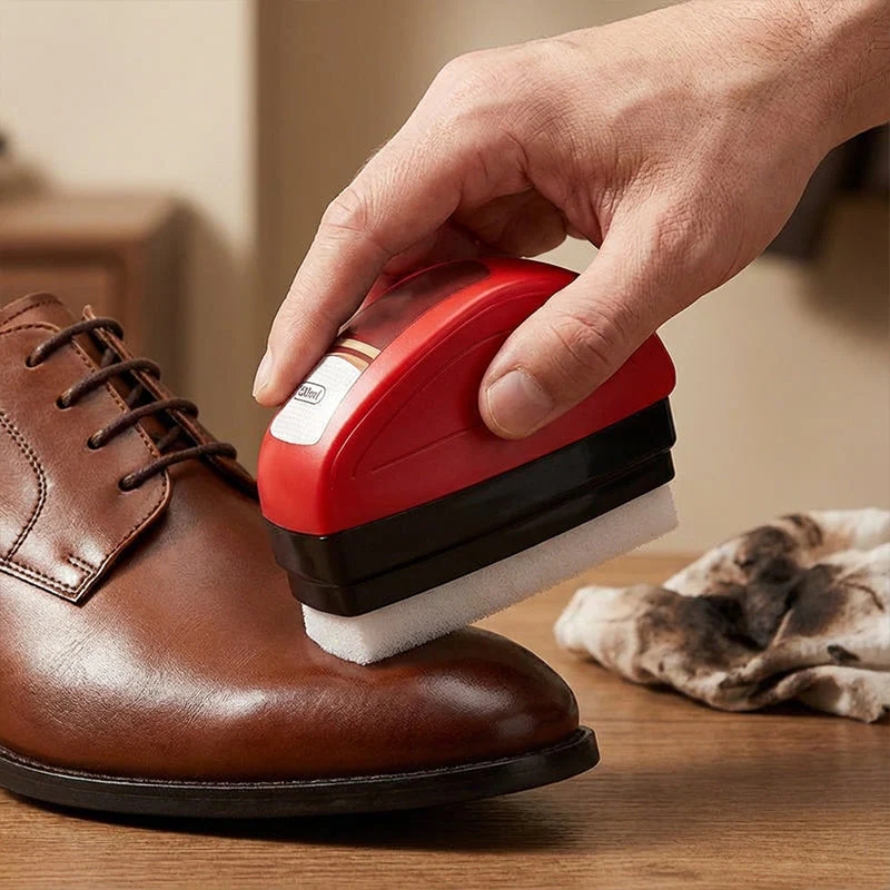 🎉Nieuwjaars Cadeau 50% KORTING!🧽Professionele LederverzorgingsSpons: Alles-in-één Reinigen, Verzorgen & Polijsten – Schoenen & Lederwaren Vernieuwen In Minuten! - Image 5